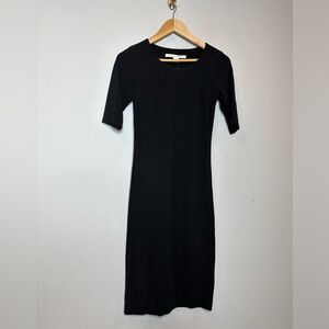 Diane Von Furstenberg Elegant Black Dress size P